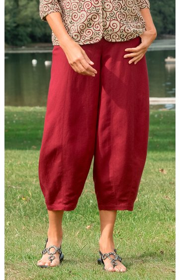 Leinen-Mix-Hose