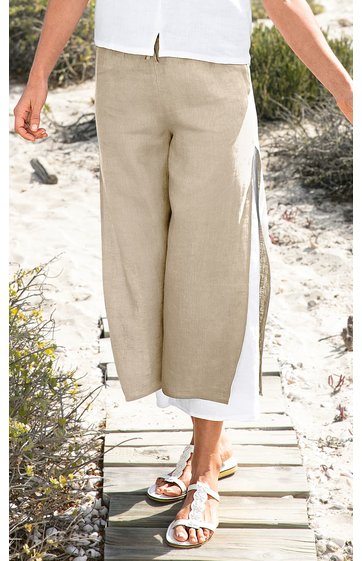 Leinen-Hose