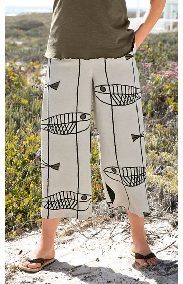 Leinen-Mix Hose