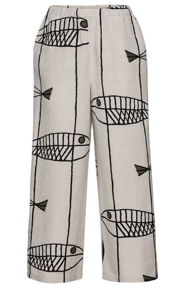 Leinen-Mix Hose