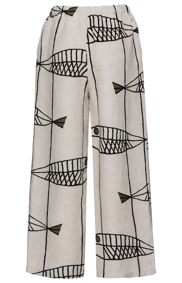 Leinen-Mix Hose