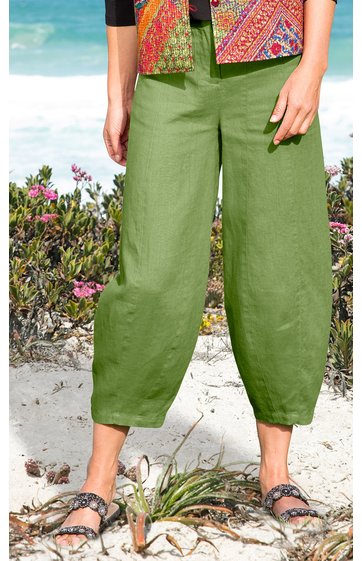 Leinen-Hose