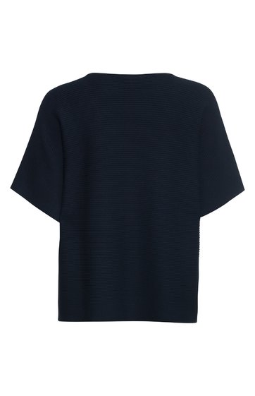 Schwarzes kurzärmeliges T-Shirt, rundhalsausschnitt, gerade geschnitten, ohne Muster, schlicht