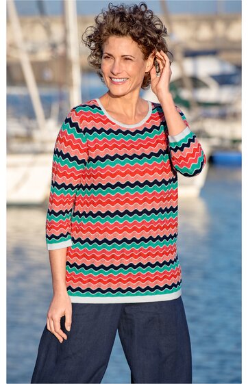 Baumwoll-Mix-Pullover 