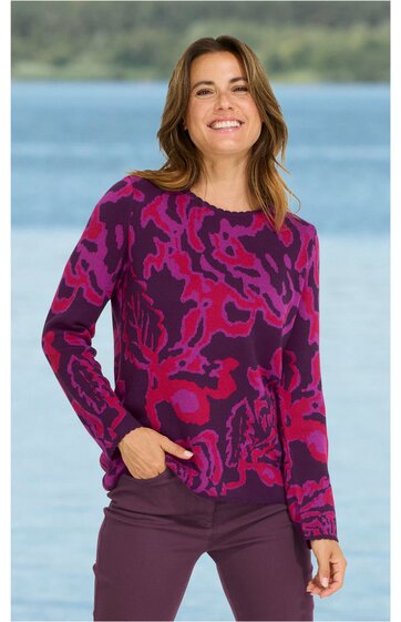 Baumwoll-Mix-Pullover 
