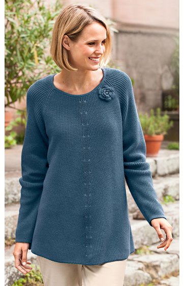 Baumwoll-Pullover
