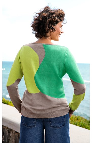 Baumwoll-Pullover