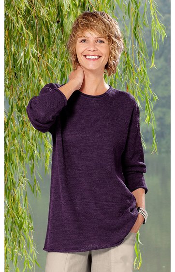 Baumwoll-Pullover