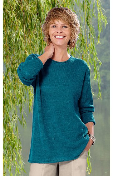 Baumwoll-Pullover