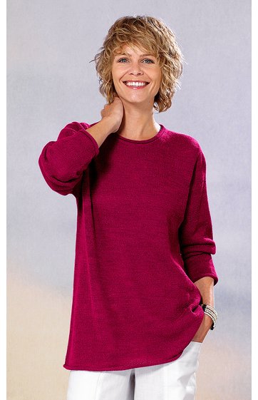 Baumwoll-Pullover