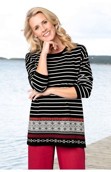 Baumwoll-Pullover