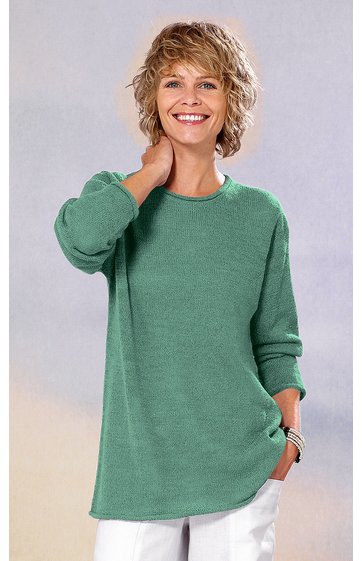 Baumwoll-Pullover