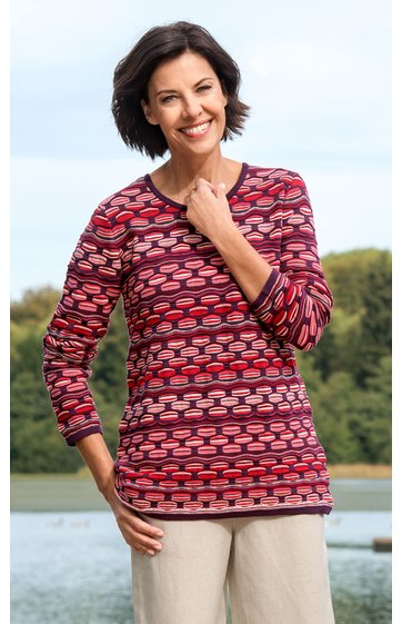 Baumwoll-Pullover