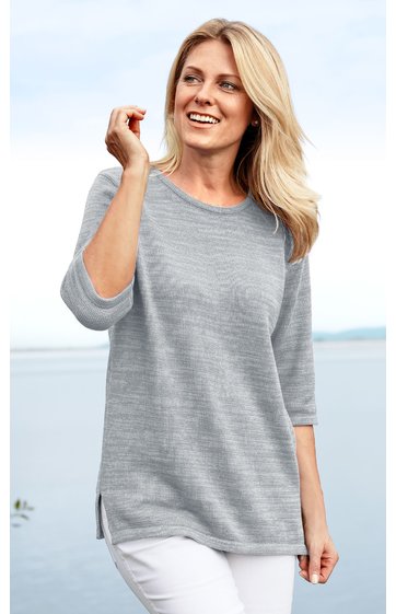 Baumwoll-Pullover