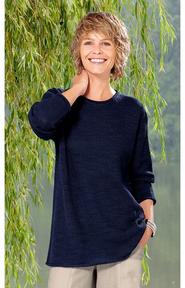 Baumwoll-Pullover