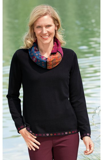 Baumwoll-Pullover