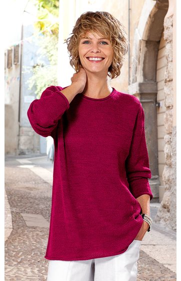 Baumwoll-Pullover