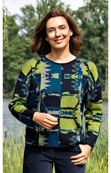 Baumwoll-Mix-Pullover