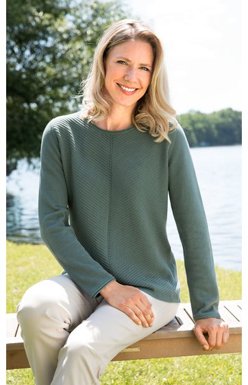 Baumwoll-Pullover