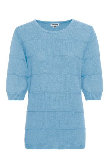 Leinen-Mix-Pullover