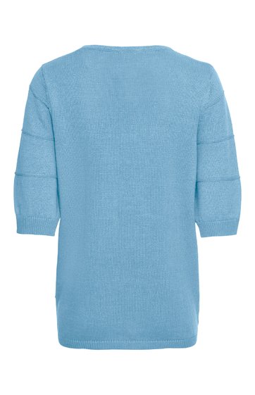 Leinen-Mix-Pullover