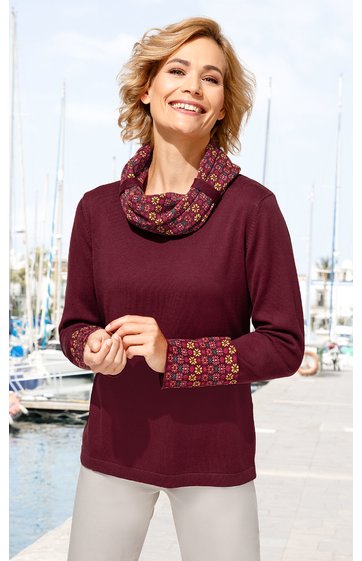 Baumwoll-Pullover
