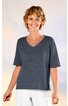 Leinen-Mix-Pullover 