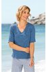 Leinen-Mix-Pullover 