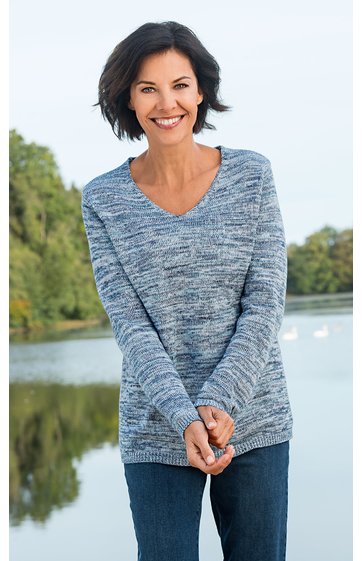 Baumwoll-Pullover