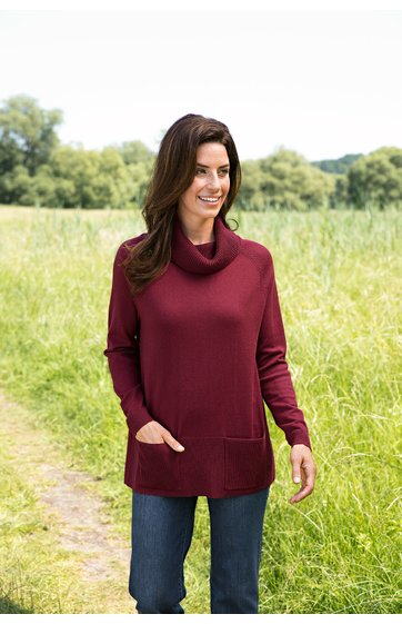 Baumwoll-Mix Pullover