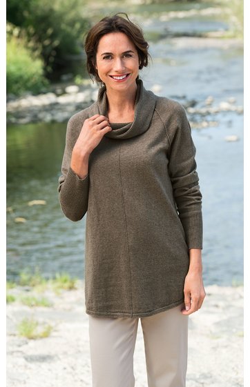 Baumwoll-Mix-Pullover
