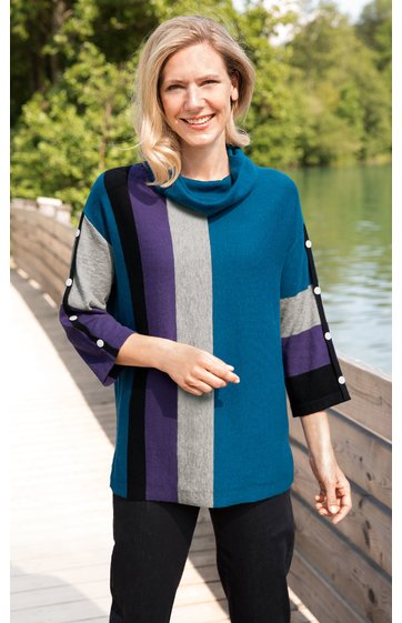 Baumwoll-Mix-Pullover