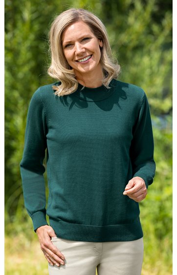 Baumwoll-Pullover