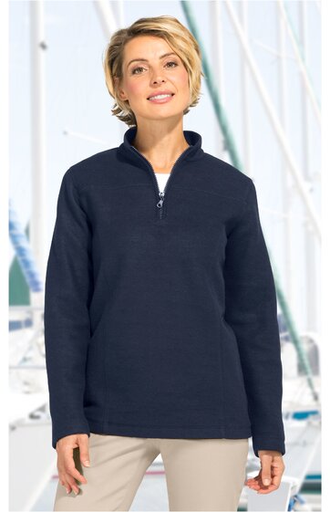 Baumwoll-Fleece-Troyer 