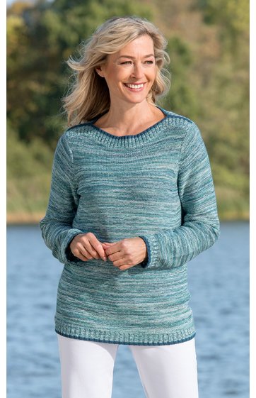 Baumwoll-Pullover