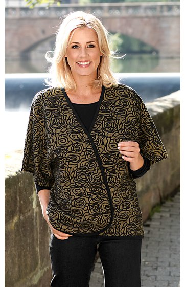 Baumwoll-Mix-Cape