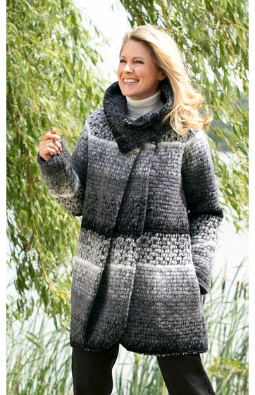 Wollmix-Jacke
