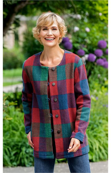Baumwoll-Mix-Jacke 