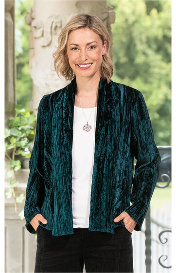 Viskose-Mix-Jacke 