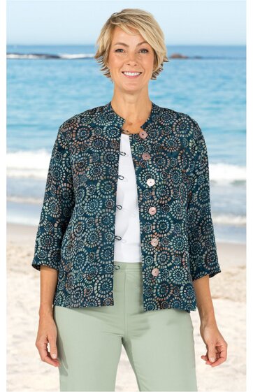 Viskose-Jacke 