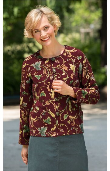 Baumwoll-Mix-Jacke 