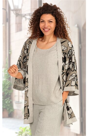 Viskose-Mix-Jacke 