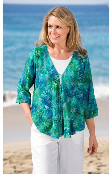 Viskose Jacke
