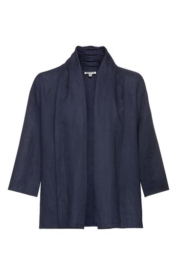 Leinen-Jacke