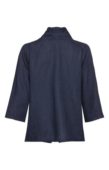 Leinen-Jacke