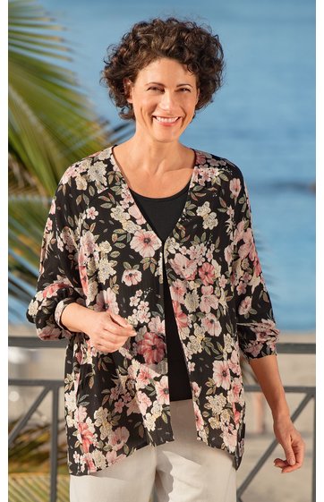 Viskose-Jacke