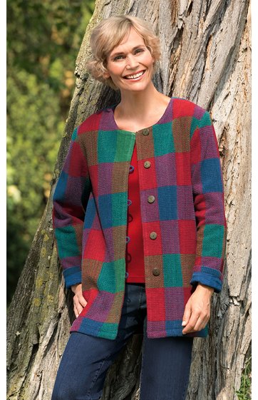 Baumwoll-Mix-Jacke