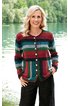 Baumwoll-Strickjacke 
