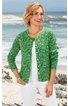 Baumwoll-Strickjacke 