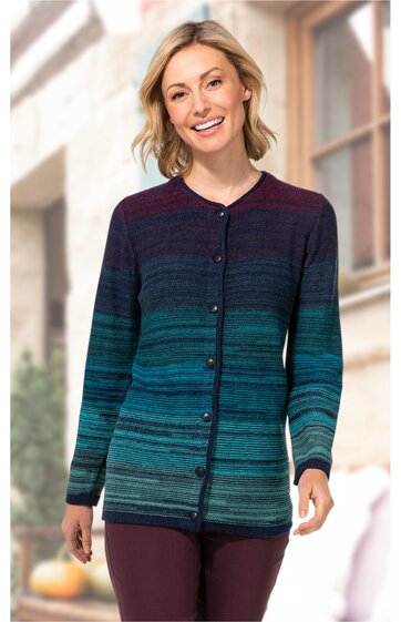 Alpaka-Strickjacke 
